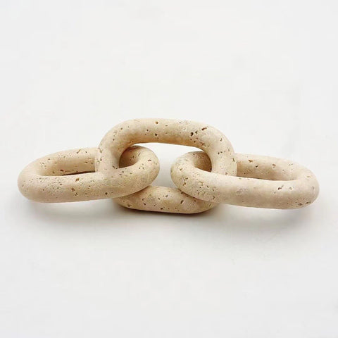 Casa Sol Travertine Chain Set