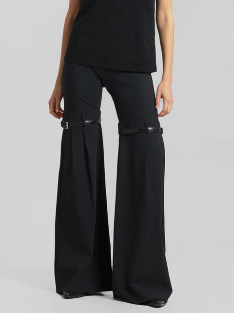 Elemental High Waist Leg Belted Pants