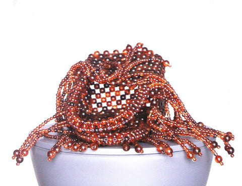 Miss Beaded Octopus Tortoise-Shell Mini Bucket Bag