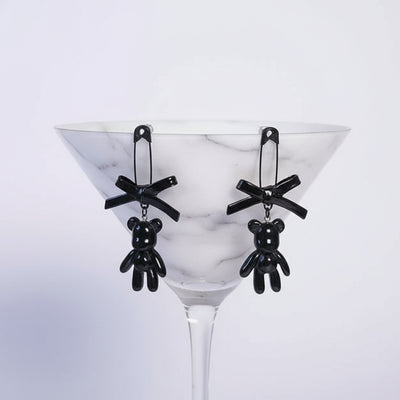 BLKOUT Teddy Bear Earrings