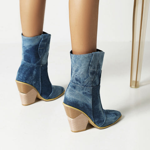 Reva Ankle Western Boots