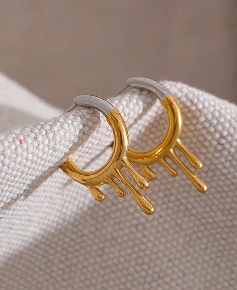 Gussie Drip Gold Earrings