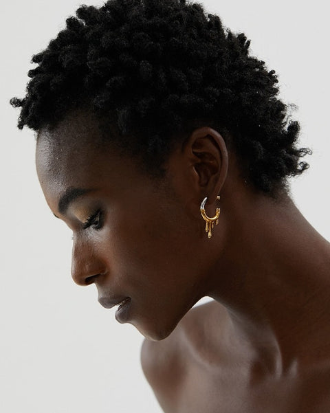 Gussie Drip Gold Earrings