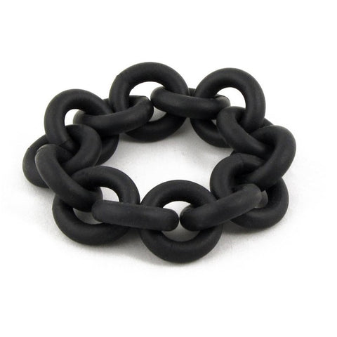 Chainized!! a Bracelet Pulsera Art Rubber Jewelry Things Handmade Contemporary Popular Bracelets 2020 Black Fashion Rope Chain Bracelet New - ClosetBlues