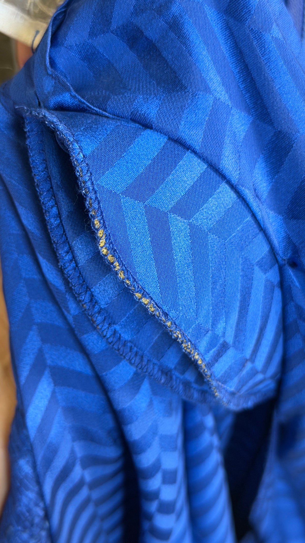 The Lillie Rubin Vintage Silk Caftan Dress