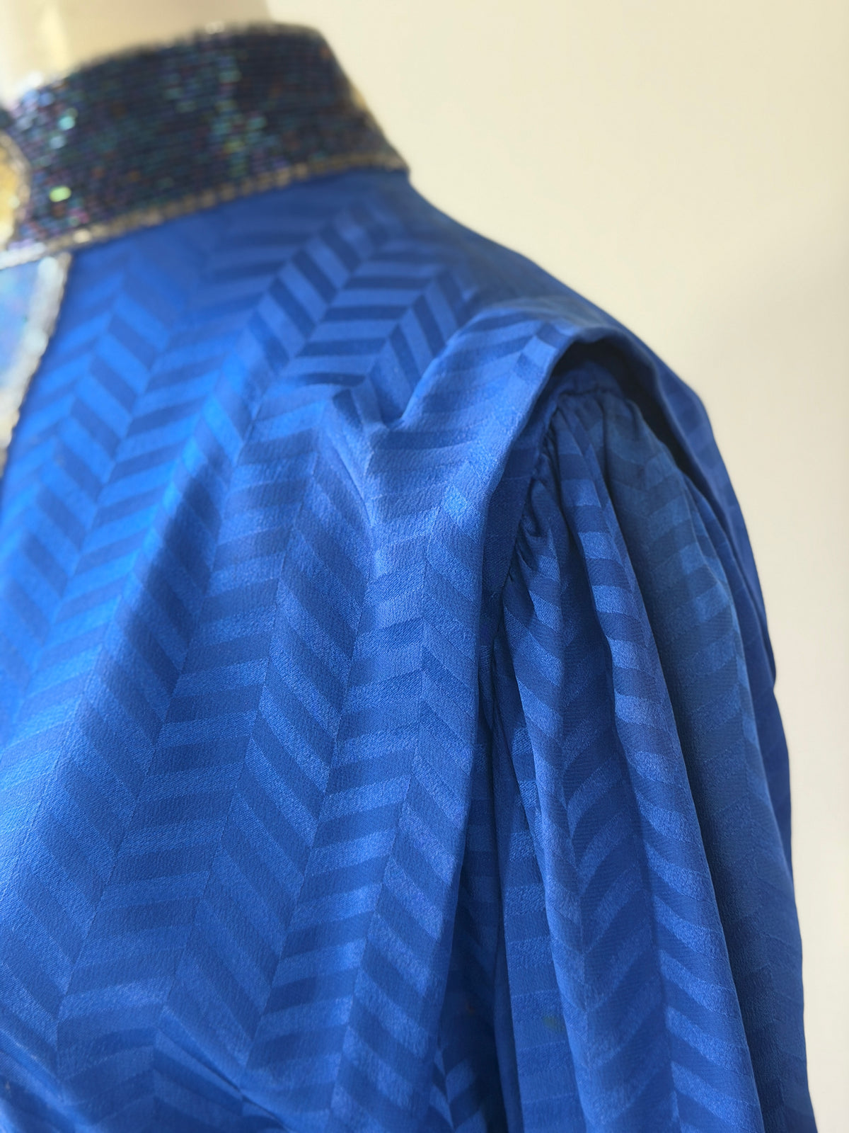 The Lillie Rubin Vintage Silk Caftan Dress
