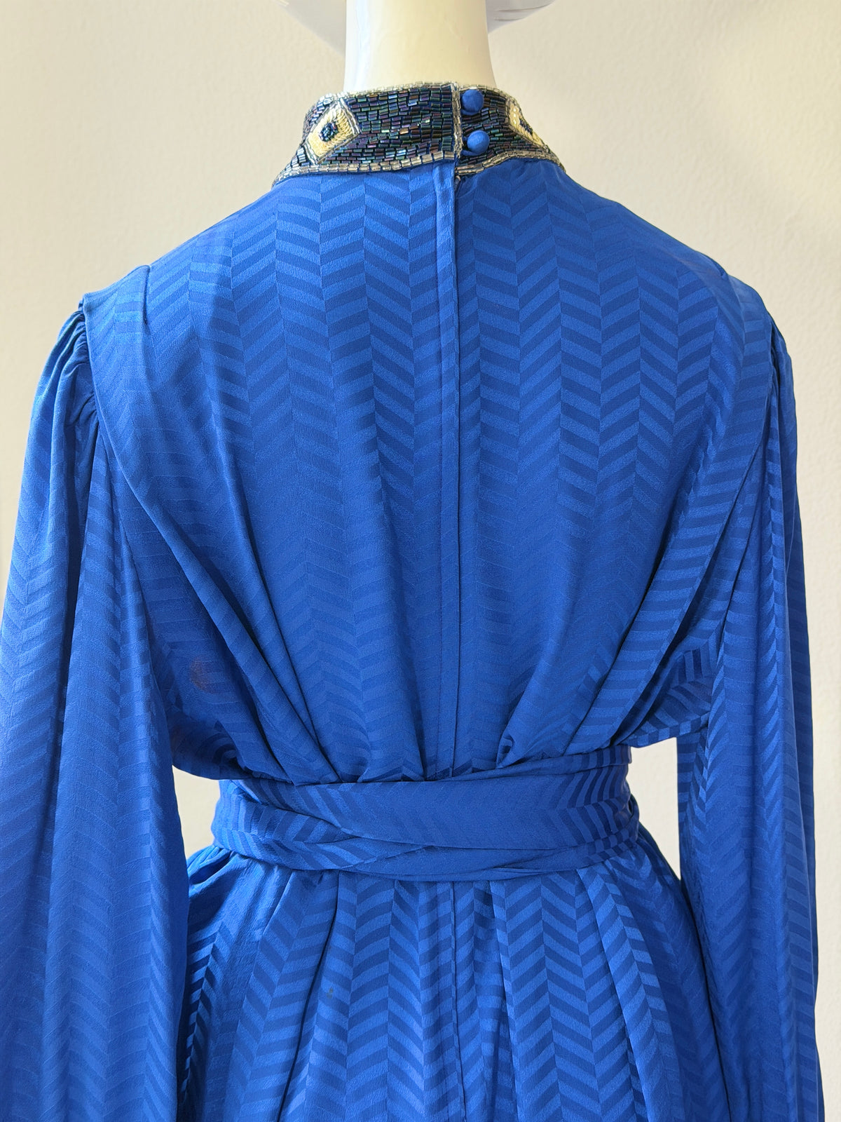 The Lillie Rubin Vintage Silk Caftan Dress
