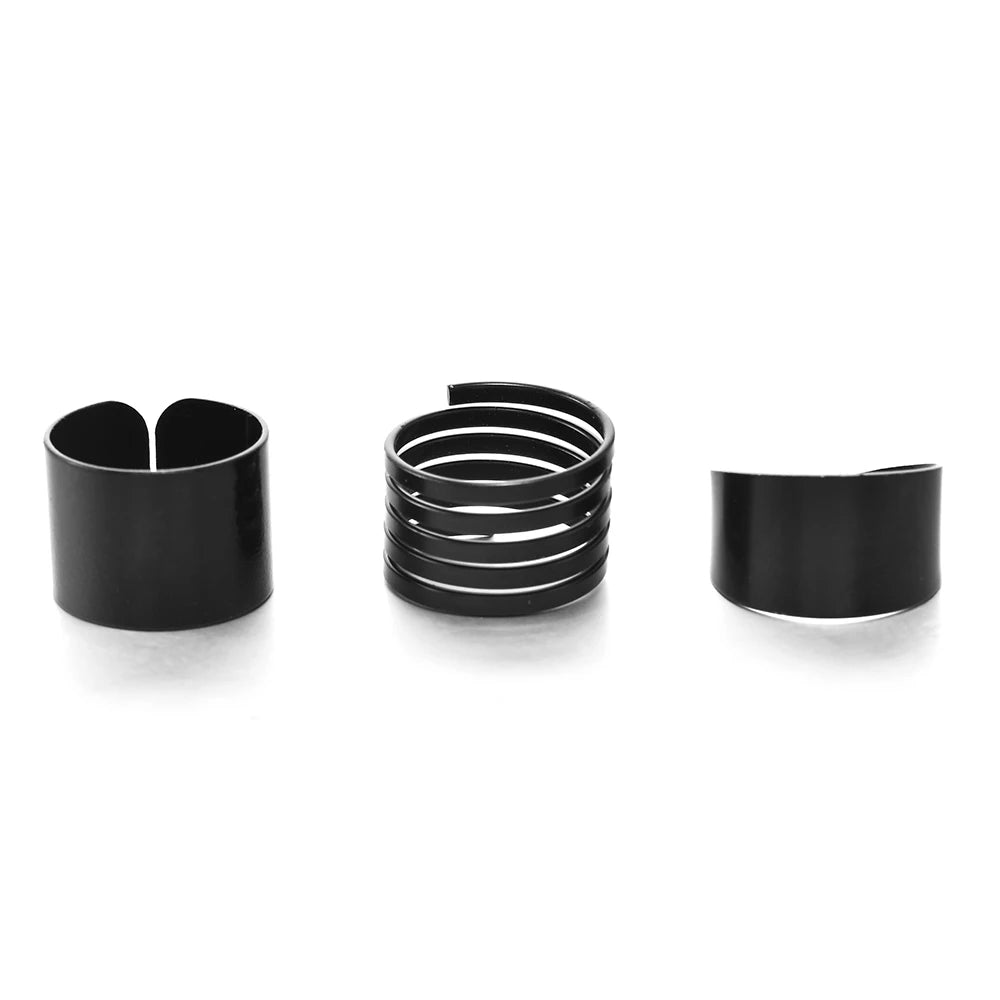 BLKOUT Iron Ring Set