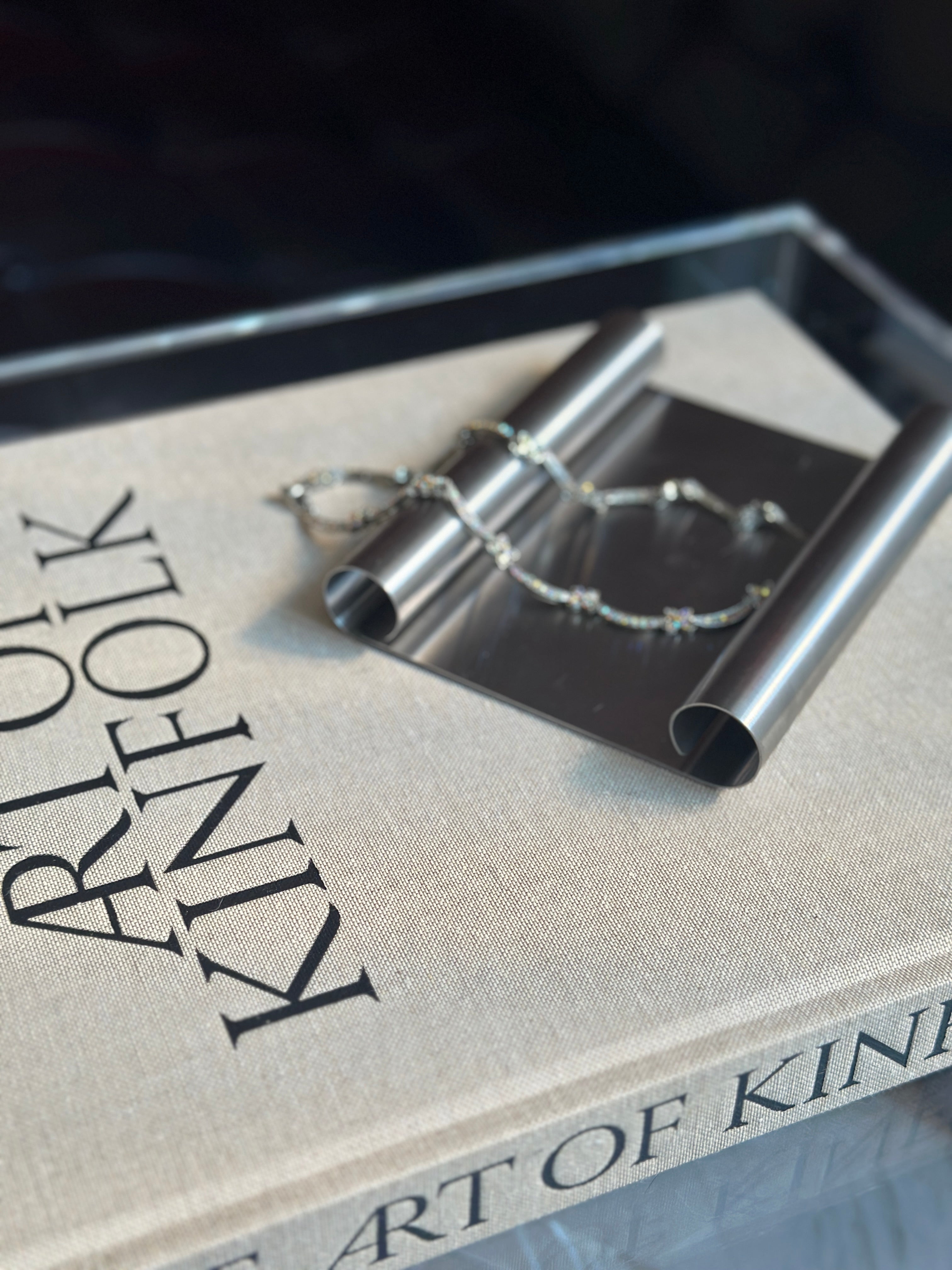 Casa Sol Abalii Argent Shield Jewelry Tray - ClosetBlues