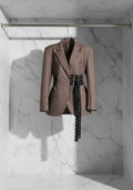 Rina Double Belted Blazer - ClosetBlues