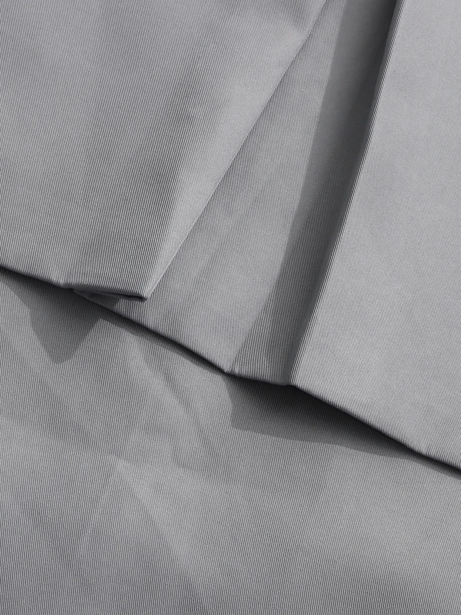 Dinala Power Drop Waist Trench Coat Dress