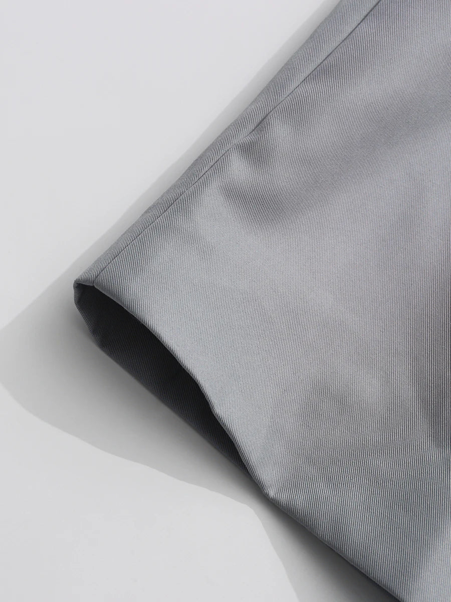 Dinala Power Drop Waist Trench Coat Dress