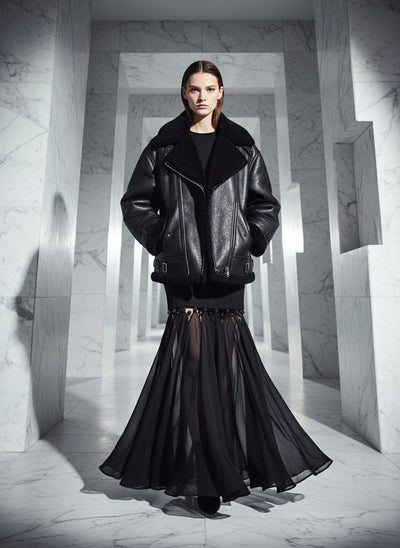 Lorana Drip Tassel Maxi Skirt - ClosetBlues