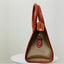 Vintage Dooney & Bourke Two Tone Pebble Leather Handbag