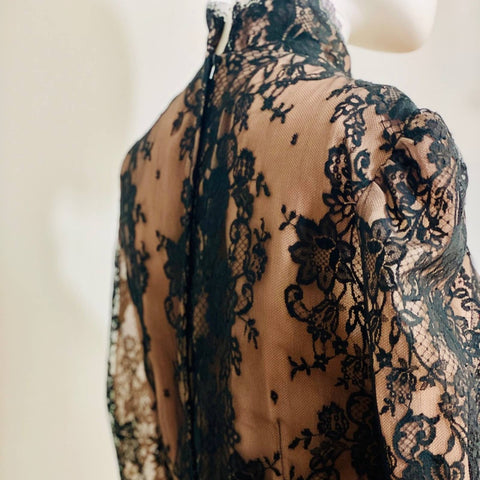 Victor Costa Lace / Tafetta Gown