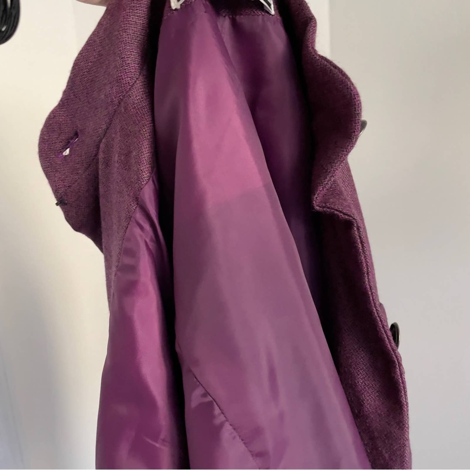 Vintage Karl Lagerfeld Burgundy Jacket