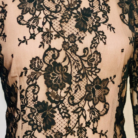 Victor Costa Lace / Tafetta Gown