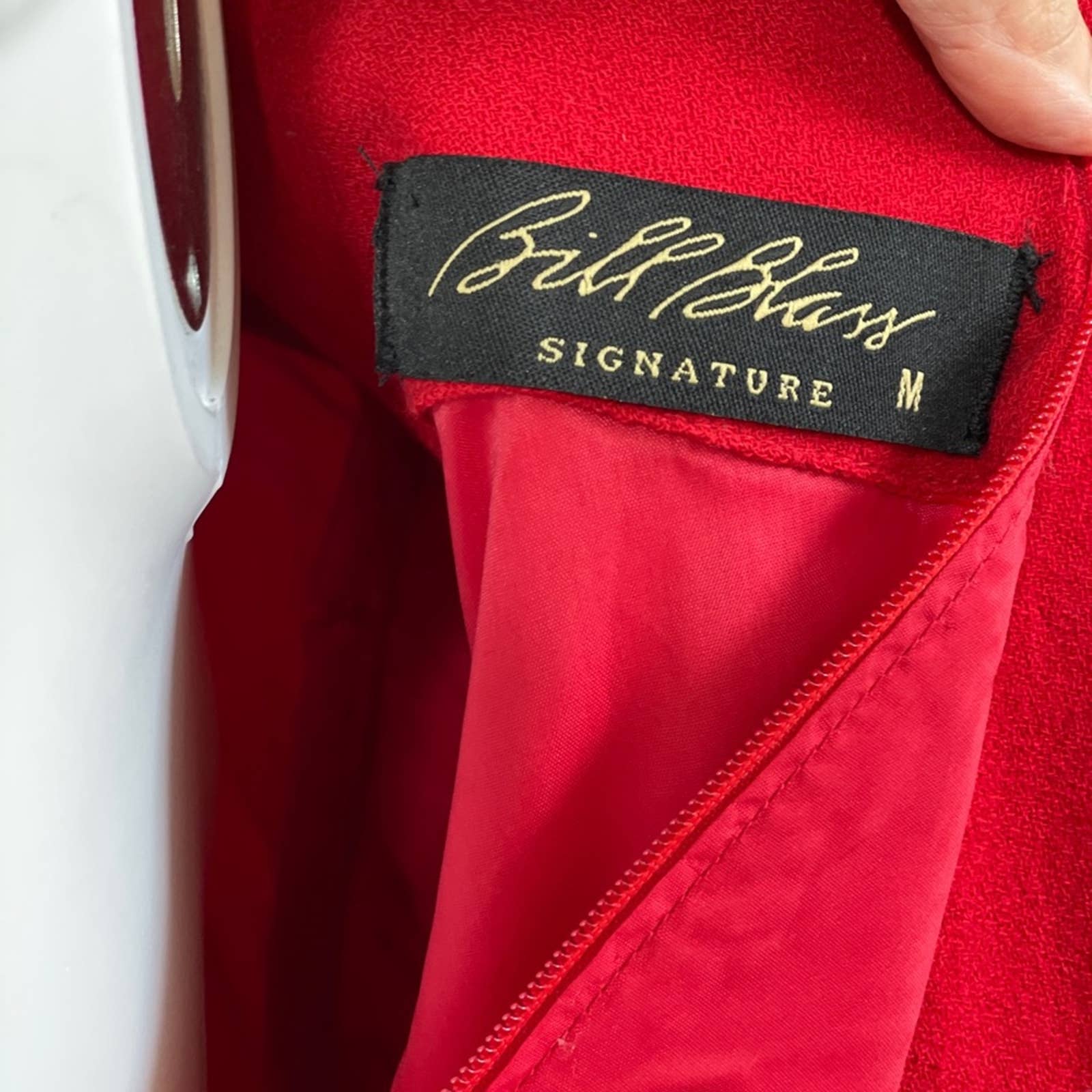 Vintage Bill Blass Dress with Statement Ruched Sleeves