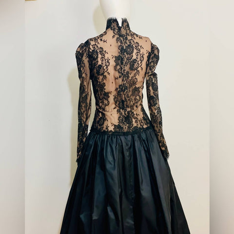 Victor Costa Lace / Tafetta Gown