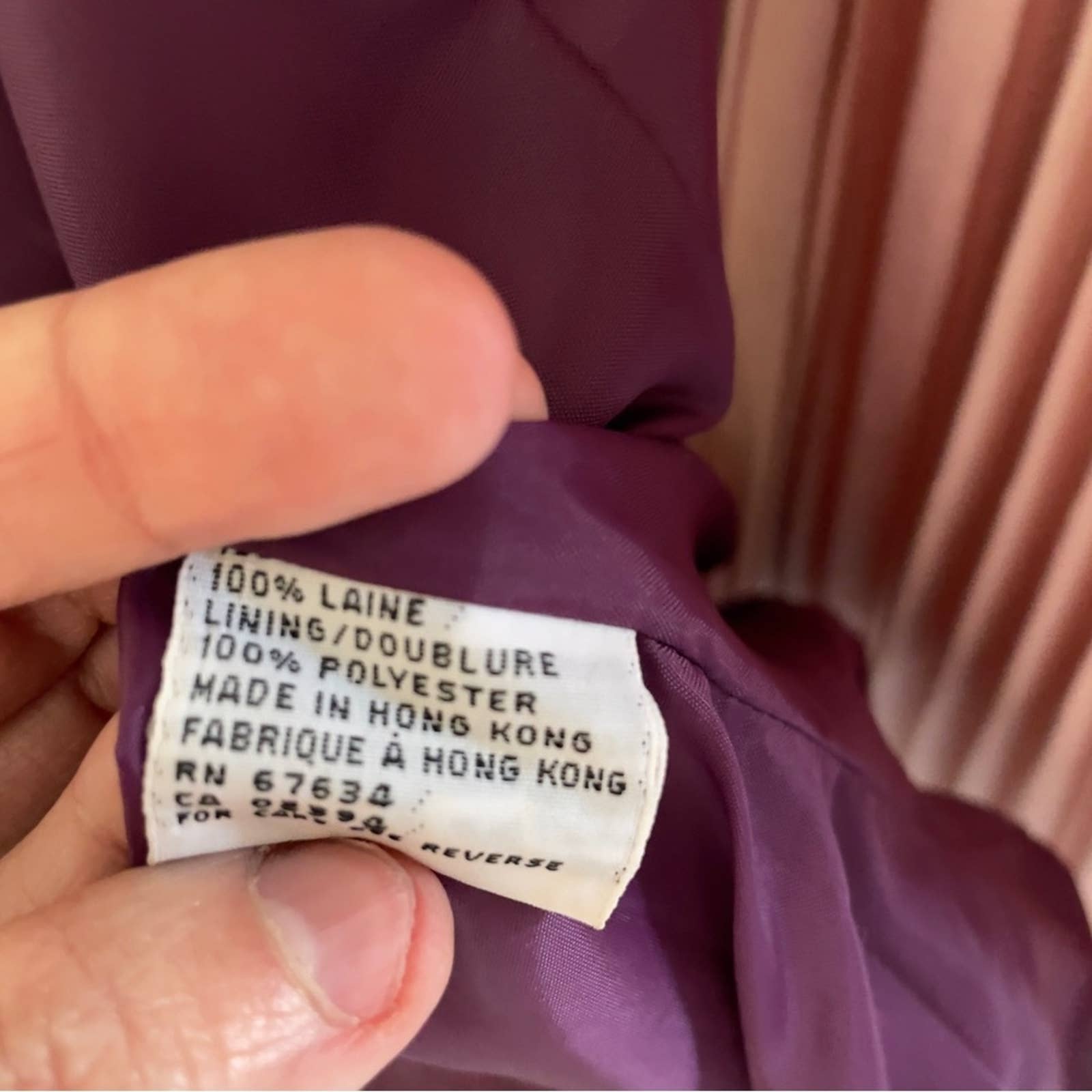 Vintage Karl Lagerfeld Burgundy Jacket