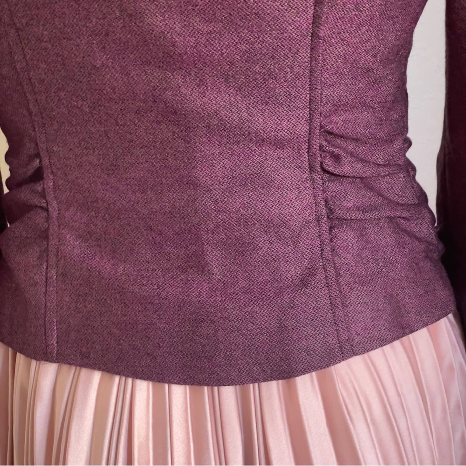 Vintage Karl Lagerfeld Burgundy Jacket