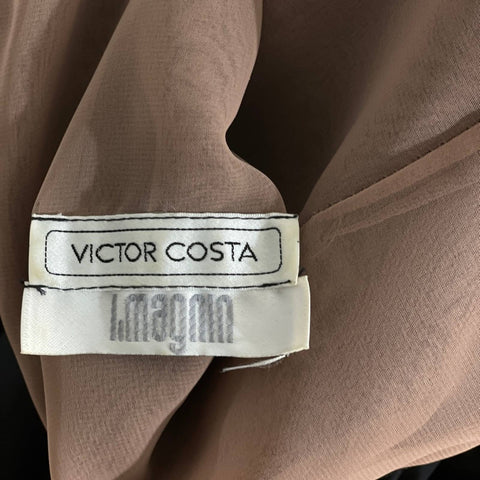 Victor Costa Lace / Tafetta Gown
