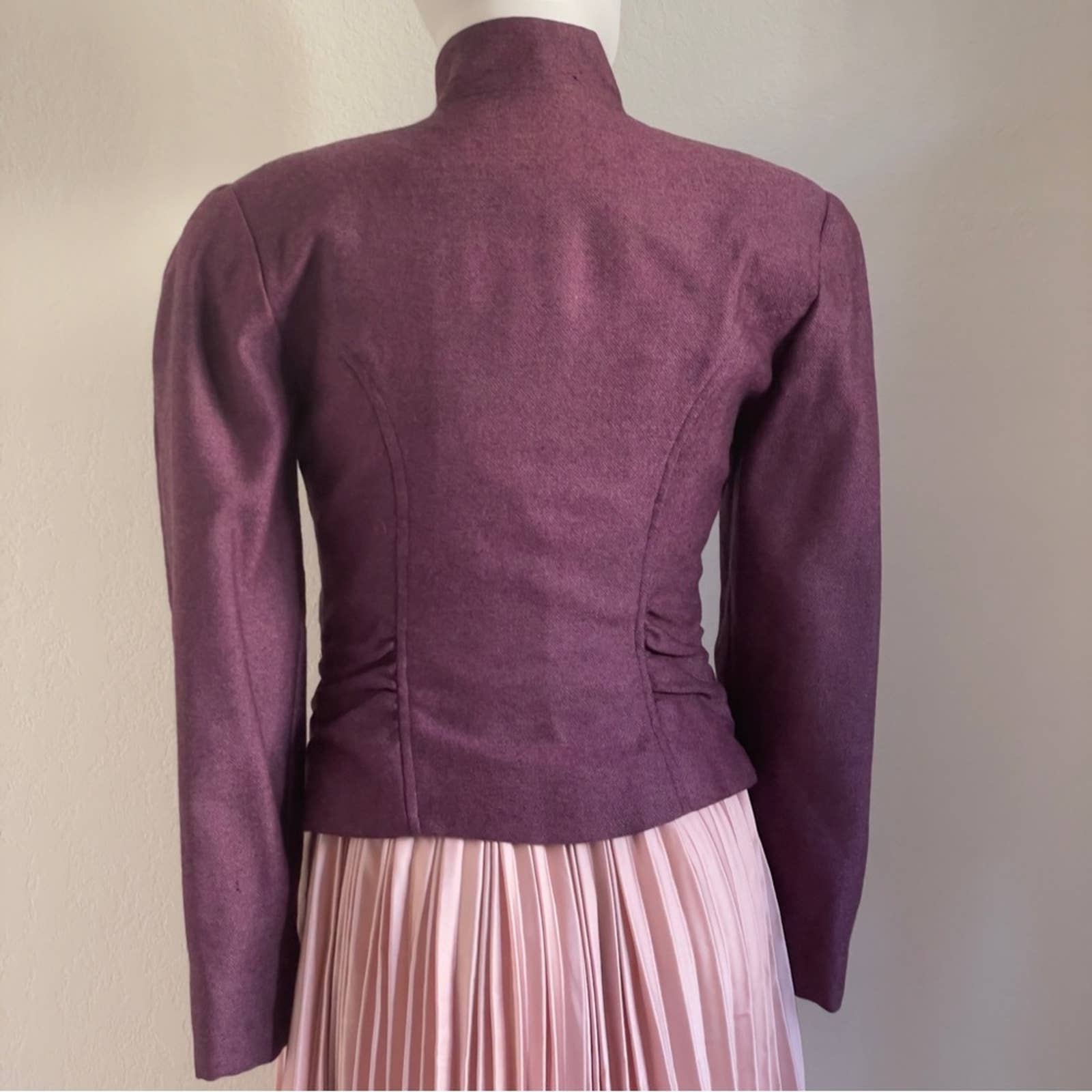 Vintage Karl Lagerfeld Burgundy Jacket