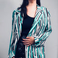 Vintage Christian Dior Tropical Print Blazer - ClosetBlues