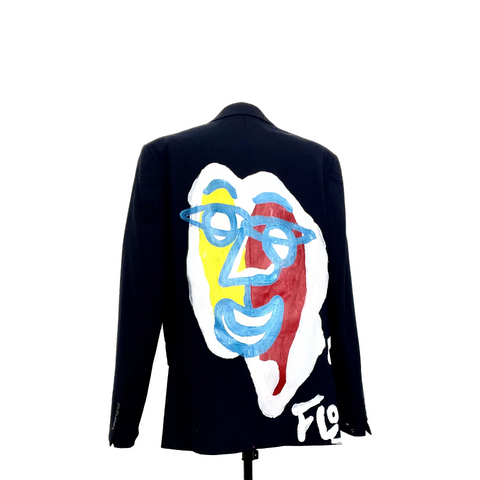Floyd + Le Bleu(e) One of a Kind Jacket Lady Face