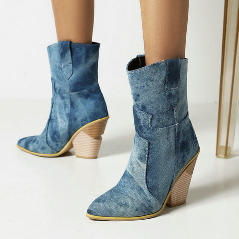 Reva Ankle Western Boots