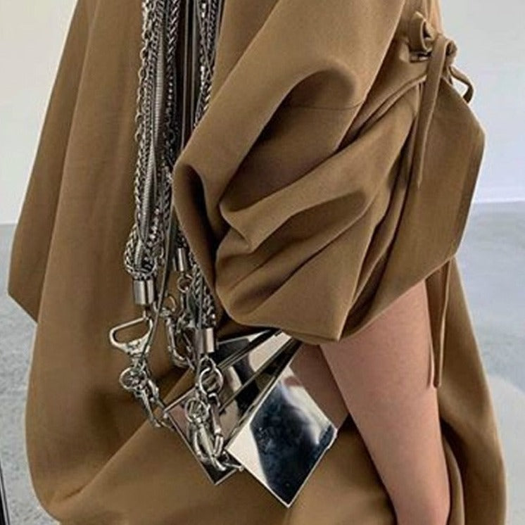 Mini Garnishing Bag with Big Chain