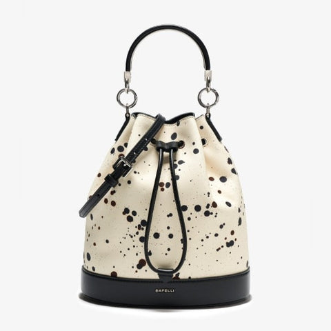 Spring Splash Dotted Bucket Bag