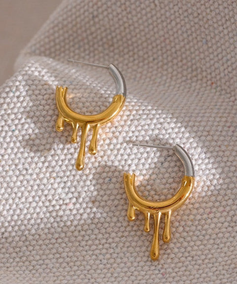 Gussie Drip Gold Earrings