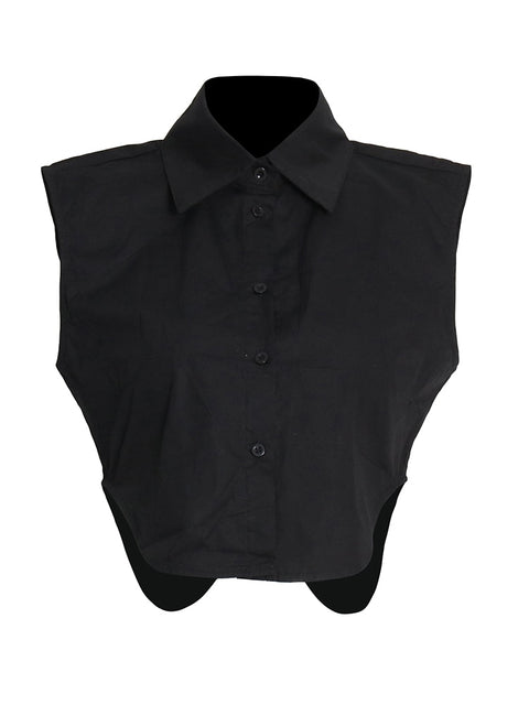 Elemental Black/White Noone Style Blouse