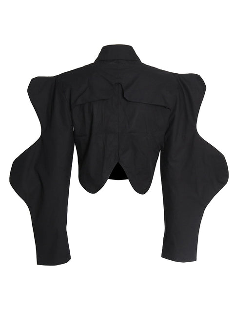 Elemental Black/White Noone Style Blouse