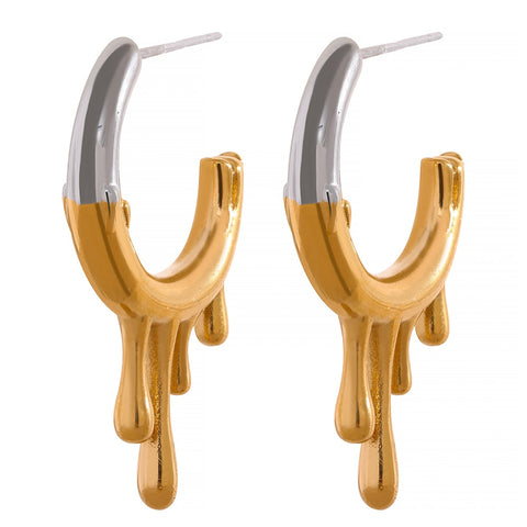 Gussie Drip Gold Earrings
