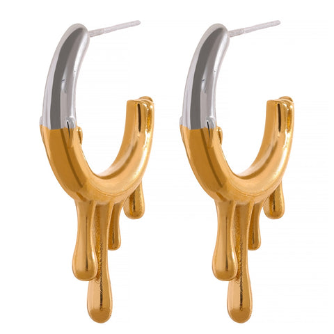 Gussie Drip Gold Earrings