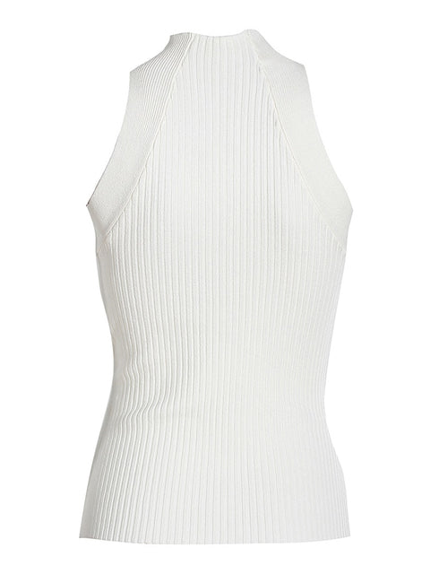 Cut Out Knit Tank Top