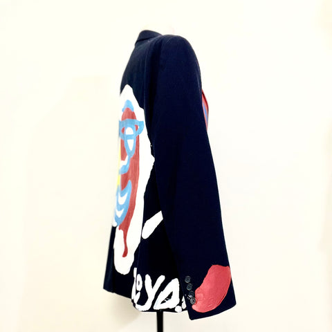 Floyd + Le Bleu(e) One of a Kind Jacket Lady Face