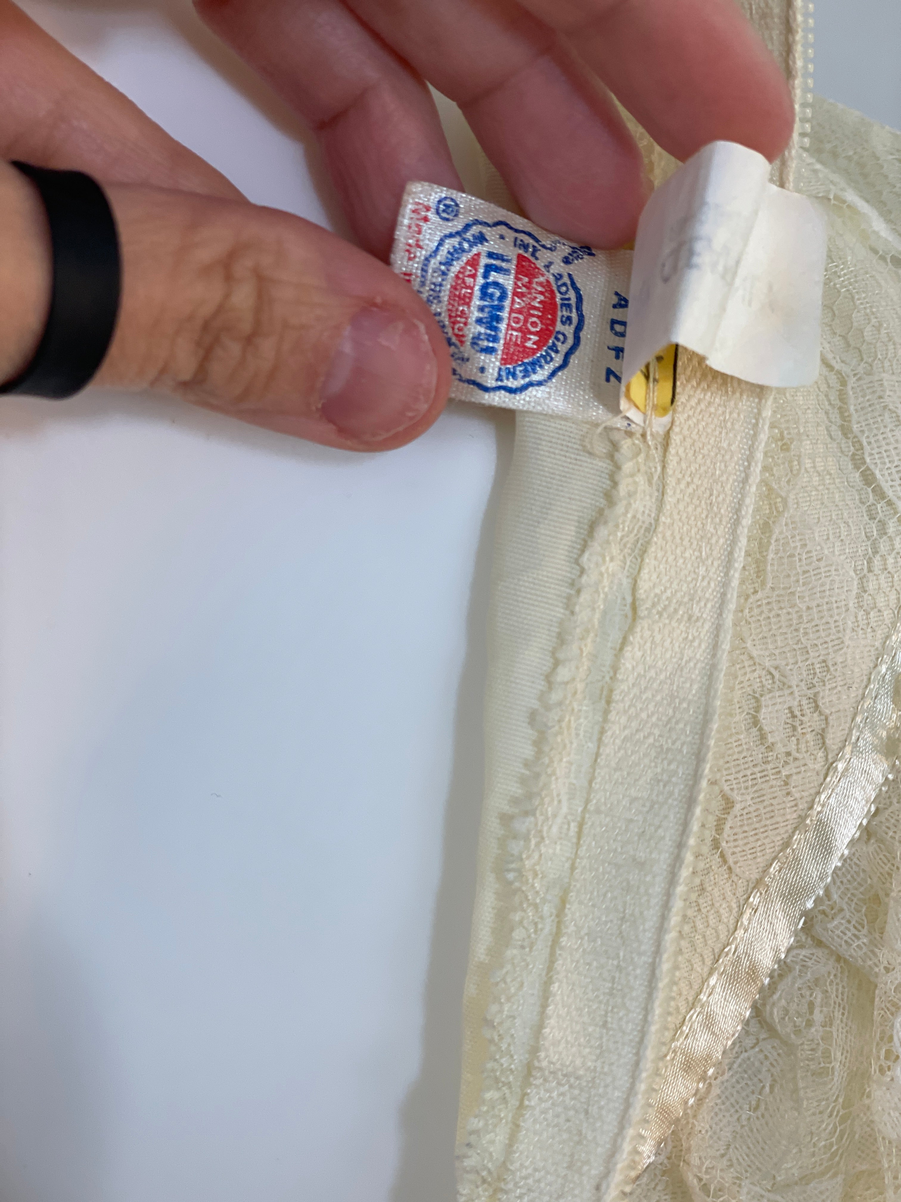 Vintage Handmade Prairie Lace Dress - ClosetBlues