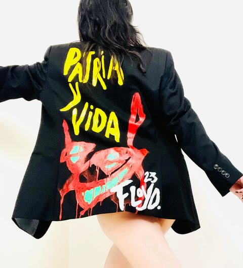 Floyd + Le Bleu(e) One of a Kind Jacket Patria y Vida