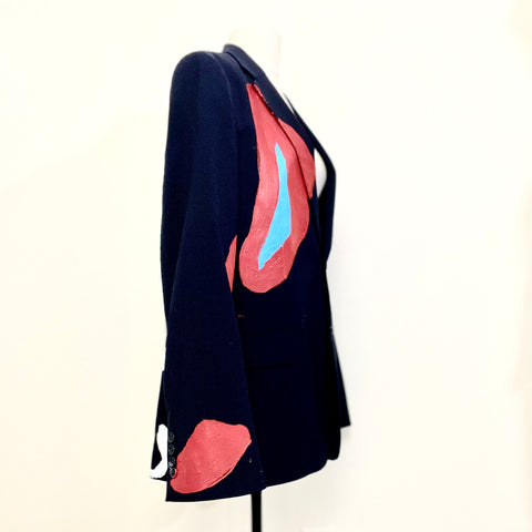 Floyd + Le Bleu(e) One of a Kind Jacket Lady Face