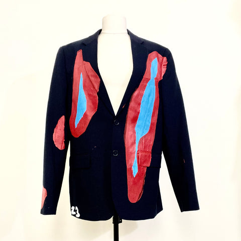 Floyd + Le Bleu(e) One of a Kind Jacket Lady Face