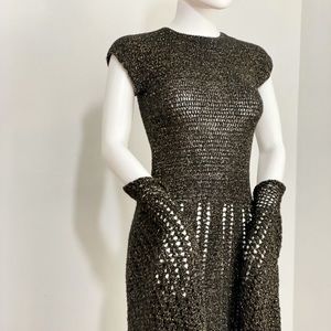 Rare Jean Paul Gaultier Crochet Maxi Dress - ClosetBlues
